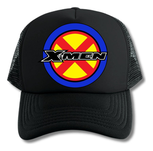Gorra Trucker Super Heroes X-men Series Geek Black 
