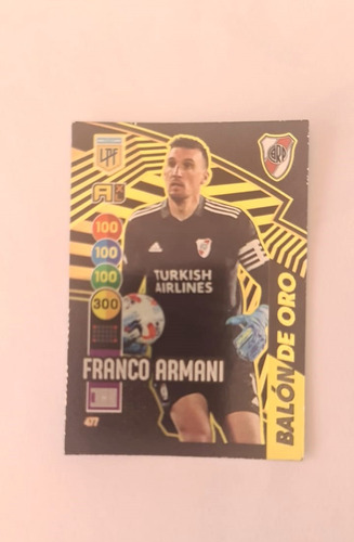 Carta Adrenalyn Xl 2021 Franco Armani Balon De Oro #477