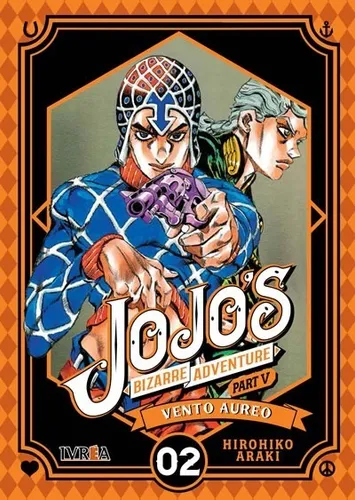 Manga Jojo's Vento Aureo Tomo #2 Ivrea Arg (español)