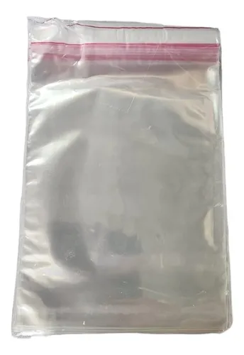 comprar Bolsa Tipo Celofán Cierre Con Adhesivo 18x15 Cms 100 Unds