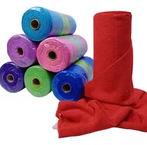 Comprar Rollo De Pañitos Toalla Microfibra Reutilizables Limpieza 