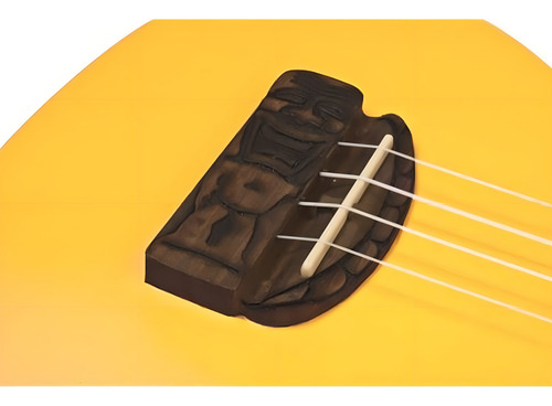 Kohala Kt-strd Ukelele Soprano Tiki Con Sintonizador, Rojo Color Red