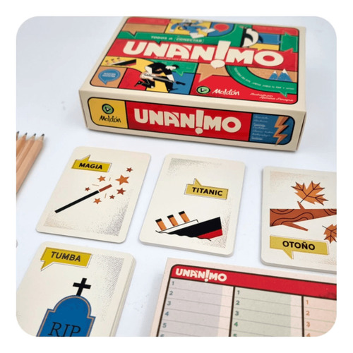Juegos De Mesa Maldon Unánimo 5901 Regalo Familia Palabras