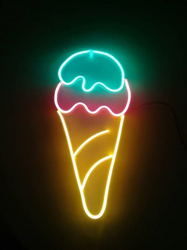 Imagen 3 de 7 de Figuras Comerciales De Decoración Luminosa Neón Led Flex Pvc