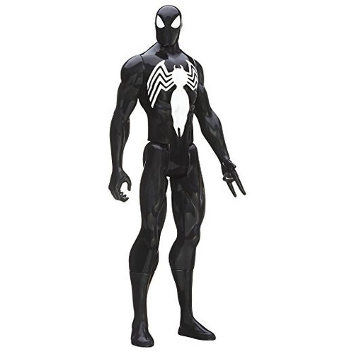 Marvel Ultimate Spider-man Titán Serie Del Héroe Traje Negro