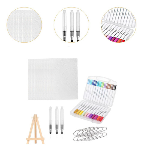 Kit De Pintura Con Textura De Espuma, Dibujo 3d, Rectángulo