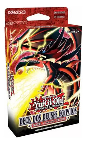 Yu-gi-oh! Deck Deuses Egípcios Slifer, O Dragão Celeste Ptbr