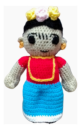 Peluche Frida Kalho Amigurumi