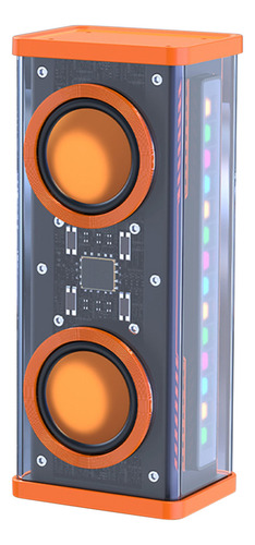 Altavoz Q: Luces Coloridas, Cuernos Dobles, Bajo, Regalos, A