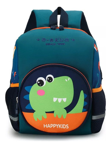 Mochila Kinder Dinosaurio, Bolsa Preescolar Para Niños Y [u]