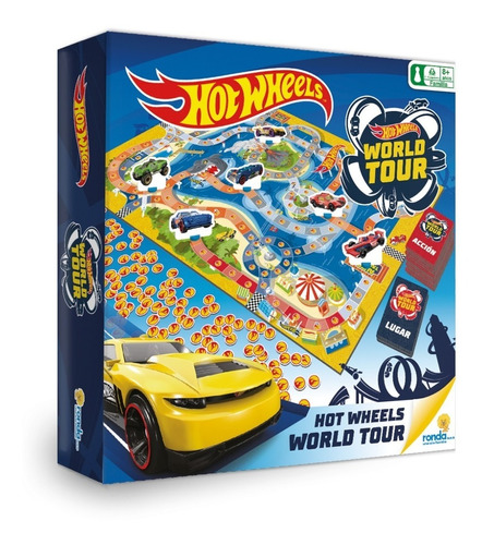 Juego De Mesa Hot Wheels World Tour Ronda