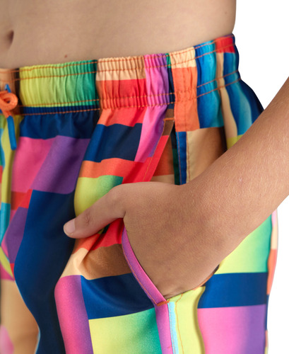 Traje De Baño Arena Allover Boxer Para Niño