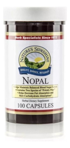 Natures Sunshine - Nopal (100 Caps)