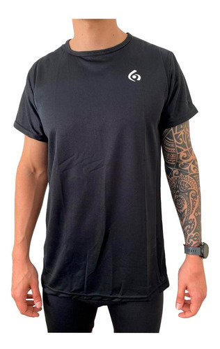Imagen 2 de 6 de Remera Camiseta Deportiva Hombre Gdo Fit Running Ciclista