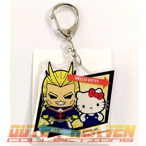 Imagen 2 de 3 de My Hero Academia X Sanrio Acrylic - All Might X Hello Kitty