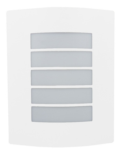 Lamparas Para Exteriores Pared Turin E27 Blanco 15w Tecnolit