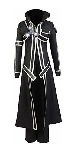 Ya-cos Traje Kirito Animado Cosplay Batalla De Halloween Del