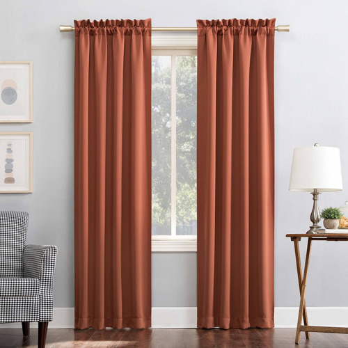 Easton Blackout  Efficient Rod   Curtain Panel  40 X 95...