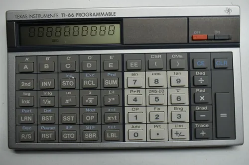 Calculadora Texas Instruments Ti-66 Programmable Retro Japan