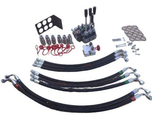 Imagem 4 de 6 de Kit Comando Triplo Massey Ferguson Controle Remoto