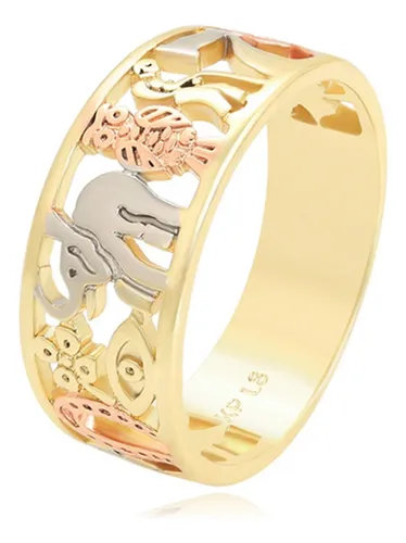Anillo De La Suerte Oro 14k MercadoLibre