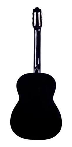 Imagen 3 de 3 de Guitarra clásica La Purepecha Acústica clásica negra