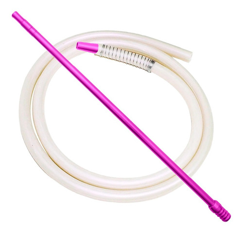 Imagem 8 de 10 de Mangueira Silicone Anti Chamas Piteira Alumínio Completa