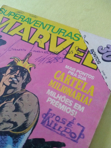 Super Aventuras Marvel 18, Editora Abril.