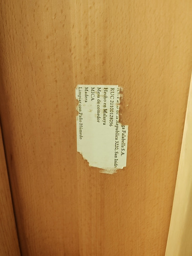 Mesa De Comedor De 1.5 A 2 Metros Largo (Usado)