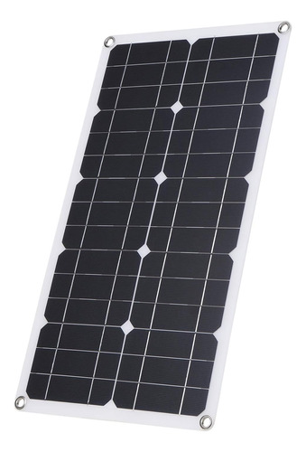 50w Dc 9v / 18v Flexible Solar Panel With 30a L-ed