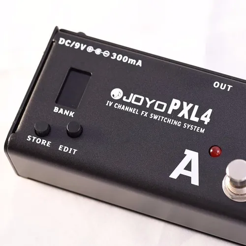 Efectos Pedal De Guitarra Joyo Pxl4 Controlador Para Pedales