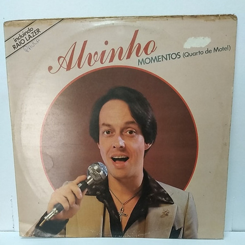 Lp - Alvinho - Momentos (quarto De Motel) - Continental/1980