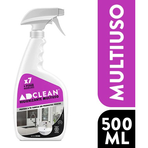 Limpiador Multiuso Higienizante Adclean 500 Ml