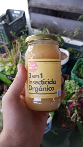 Imagen 1 de 7 de Insecticida Orgánico 3 En 1 Neem + Diatomeas +jabón Potásico