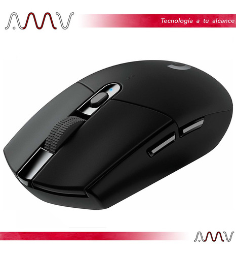 Imagen 7 de 11 de Mouse gamer inalámbrico Logitech Serie G Lightspeed G305 black