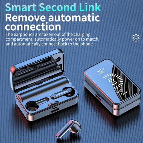 D Audífono Impermeable S20 Con Estuche De Carga 3500mah