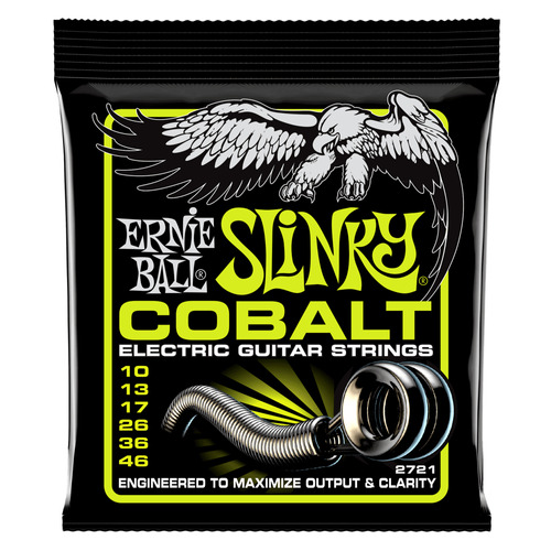 Cuerdas Guitarra Electrica Ernie Ball 2721 Cobalt Slinky 10-46