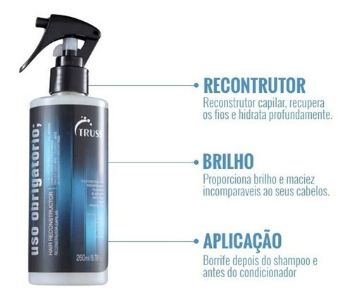 Imagem 2 de 2 de Spray de reparação Truss Uso Obrigatório de 260mL