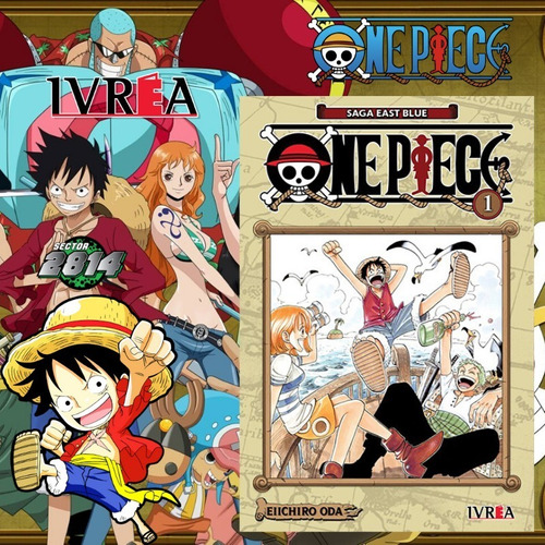 One Piece Ivrea Tomos 1 Al 6