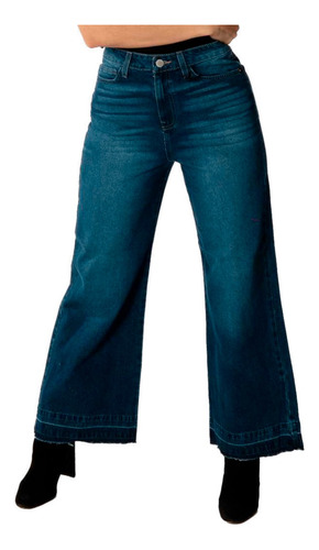 Pantalón Britos Jeans Mujer Mom Azul 024416