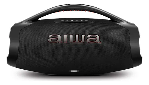 Caixa De Som Boombox Plus Aiwa Bbs-01-b 200w Bt 30h Ip66 Usb Preto
