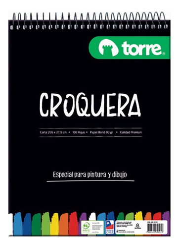 Croquera Torre Block Carta Imagia X10 6950