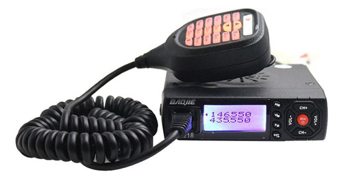 Radio Móvil Para Automóvil Bj-218 Radio Vhf Programable 25w