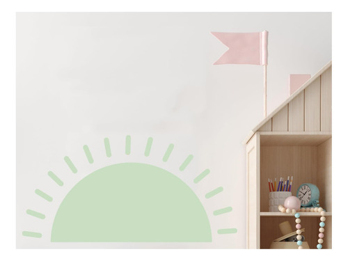 Dotbest 155 X 315 Sol Calcomanía De Pared De La Pared De