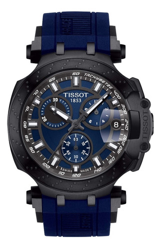 Relógio Tissot T Race T1154173704100 Crono Azul Lançamento