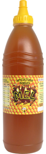 Mel De Abelha 100% Puro 1 Litro / 1,4 Kg Florada Laranjeira