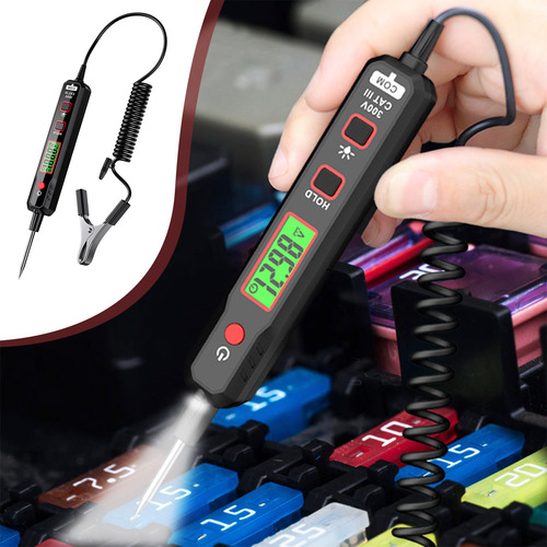 Probador De Iluminación Automotriz C Tester, 0.8 100 V, Digi