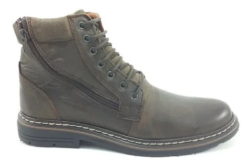 Borcego Bota Hombre Cuero Zurich Art: 5804 Cierre Oferta