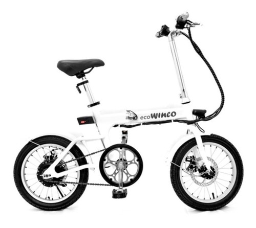 Bicicleta Electrica A Motor Plegable Rodado 16 Winco Urbana
