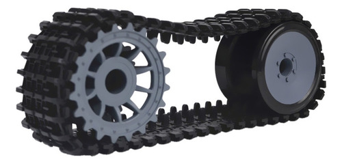 U Kit De Oruga Para Robots Tank Chassis Platform Arduino Rc